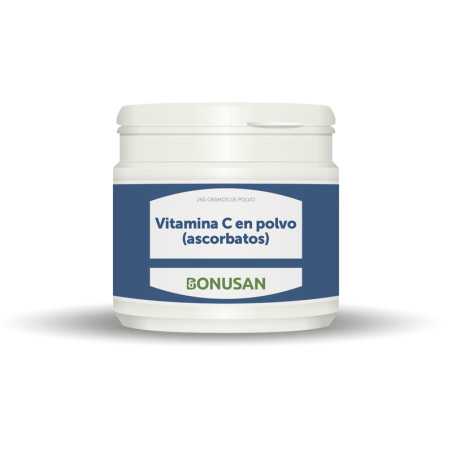 VITAMINA C EN POLVO (ASCORBATOS) 250Gr. BONUSAN