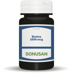 BIOTINA 1.000Mcg. 60 TABLETAS BONUSAN