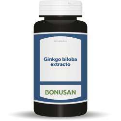 GINKGO BILOBA EXTRACTO 90 CASPULAS VEGETALES BONUSAN