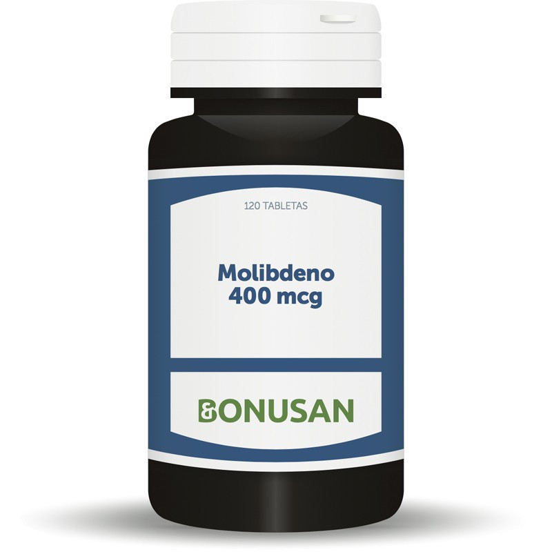 MOLIBDENO 400Mcg. 120 TABLETAS BONUSAN