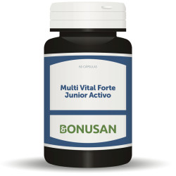 MULTI VITAL FORTE JUNIOR ACTIVO 60 CAPSULAS BONUSAN