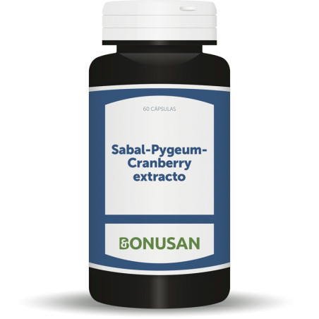 SABAL-PYGEUM-CRANBERRY-EXTRACTO 60 CAPSULAS BONUSAN