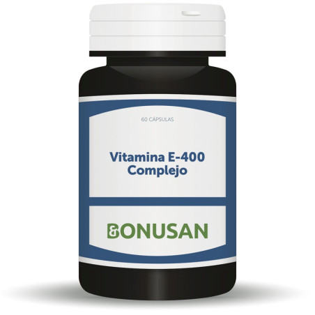 VITAMINA E-400 COMPLEJO 60 CAPSULAS BONUSAN