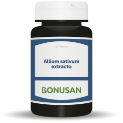 ALLIUM SATIVUM EXTRACTO 60 CAPSULAS VEGETALES BONUSAN