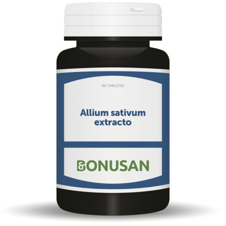 ALLIUM SATIVUM EXTRACTO 60 CAPSULAS VEGETALES BONUSAN