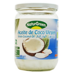 ACEITE VIRGEN DE COCO 400Gr. NATURGREEN