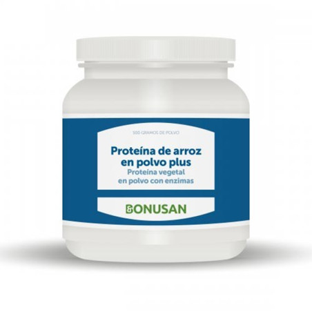 PROTEINA DE ARROZ EN POLVO PLUS 500Gr. BONUSAN