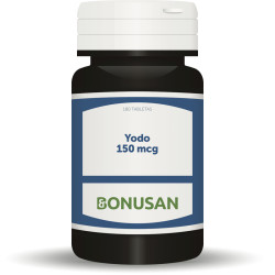 YODO 150Mcg. (DE KELP) 180 TABLETAS BONUSAN