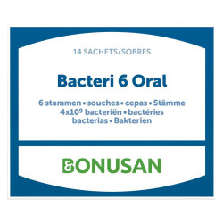 BACTERI 6 ORAL 14 SOBRES BONUSAN