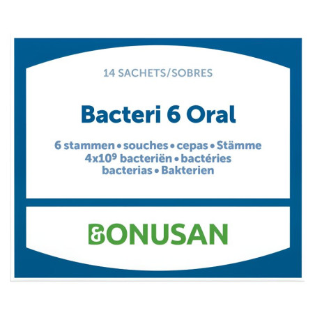 BACTERI 6 ORAL 14 SOBRES BONUSAN