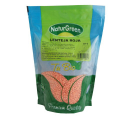 LENTEJA ROJA 500Gr. NATURGREEN