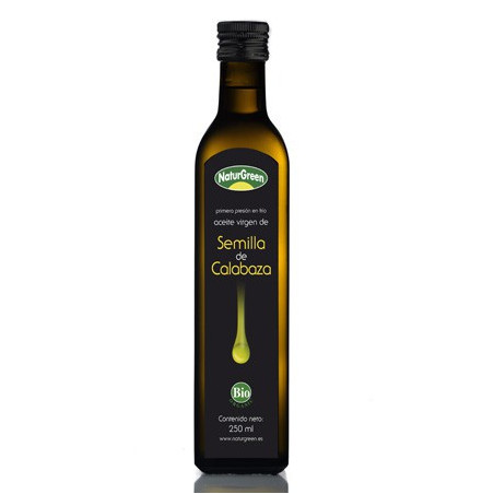 ACEITE DE SEMILLA DE CALABAZA 250Ml. NATURGREEN