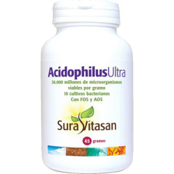 ACIDOPHILUS ULTRA 36.000M.+FOS 45Gr. SURA VITASAN