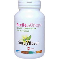 ACEITE DE ONAGRA 500Mg. 540 PERLAS 1ª PRESION FRIO SURA VITASAN