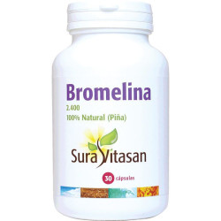 BROMELINA 2.400 500Mg. 30 CAPSULAS SURA VITASAN