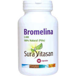 BROMELINA 2.400 500Mg. 90 CAPSULAS SURA VITASAN