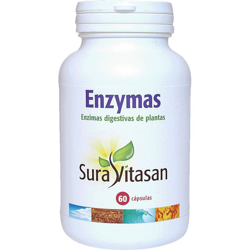 ENZYMAS VEGETALES 60 CAPSULAS SURA VITASAN