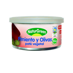 PATE PIMIENTO OLIVAS 125Gr. NATURGREEN