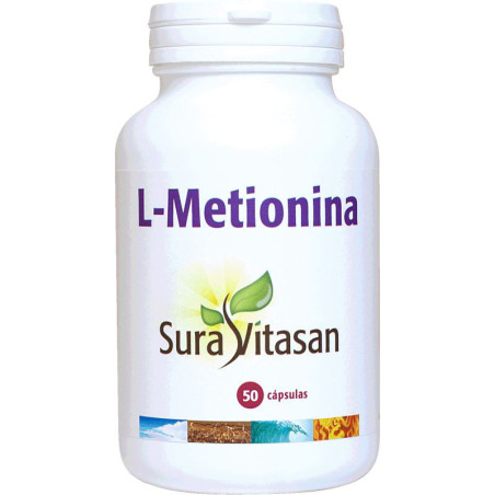 L-METIONINA 500Mg. 50 CAPSULAS SURA VITASAN