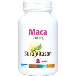 MACA 750Mg. 120 CAPSULAS SURA VITASAN