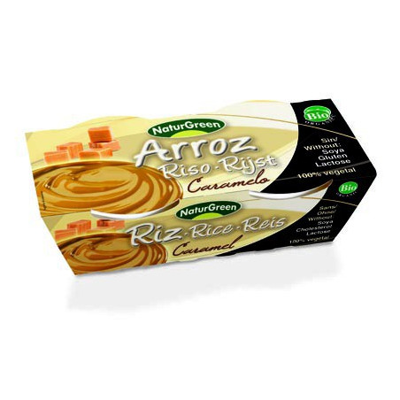 POSTRE RICE/ARROZ CARAMELO 2x125Gr. NATURGREEN