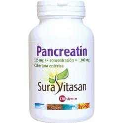 PANCREATIN 1.300Mg. 120 CAPSULAS SURA VITASAN