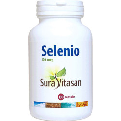 SELENIO L-SELENOMETIONINA 100Mcg. 100 CAPSULAS SURA VITASAN