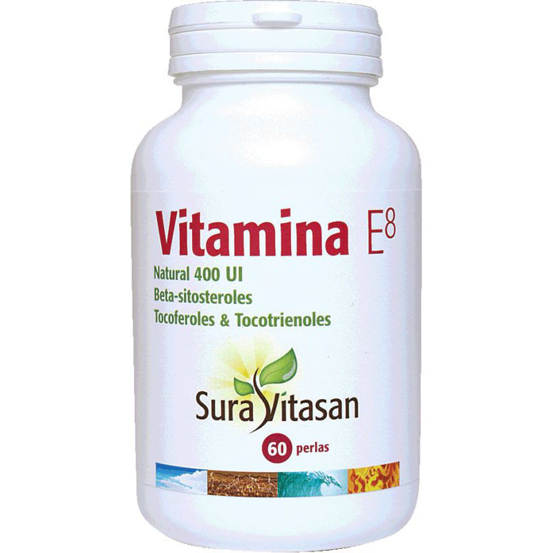 VITAMINA E8 400U.I. 60 PERLAS SURA VITASAN