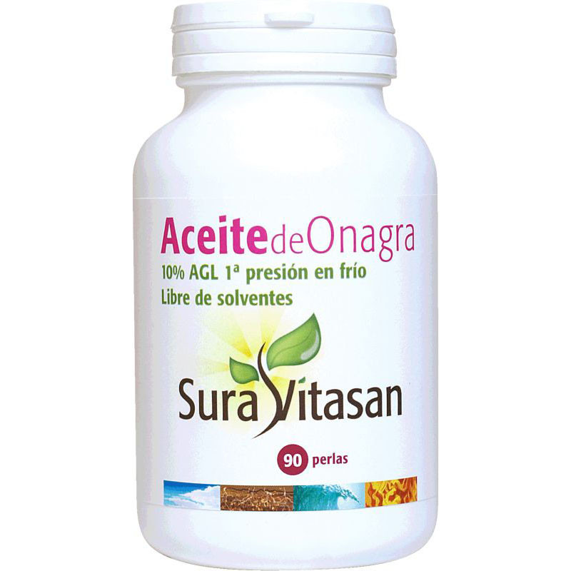 ACEITE DE ONAGRA 500Mg. 90 PERLAS 1ª PRESION FRIO SURA VITASAN