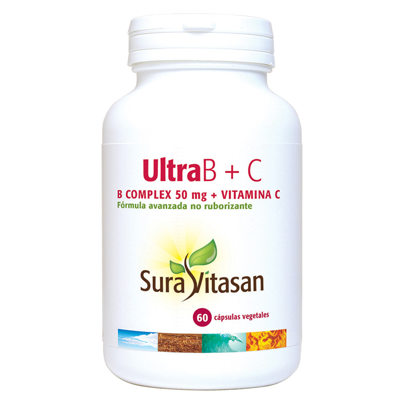 ULTRA B COMPLEX + C 60 CAPSULAS SURA VITASAN