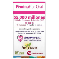 FEMINA FLOR ORAL 55.000 30 CAPSULAS SURA VITASAN