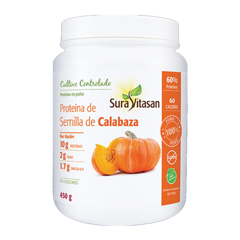 PROTEINA DE SEMILLA DE CALABAZA 450Gr. SURA VITASAN