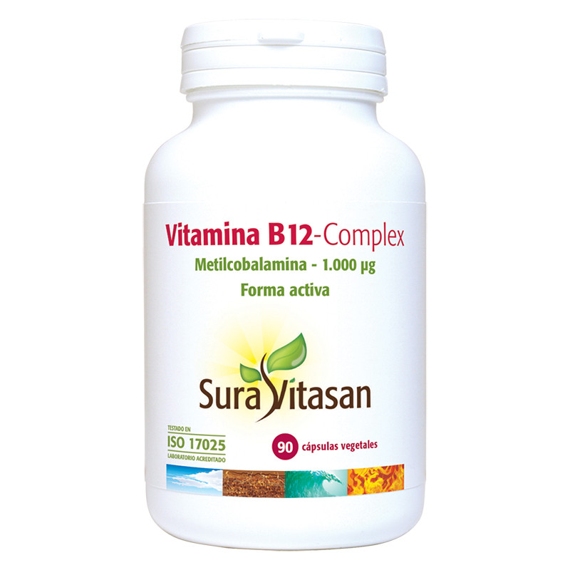 VITAMINA B12 COMPLEX 90 CAPSULAS SURA VITASAN