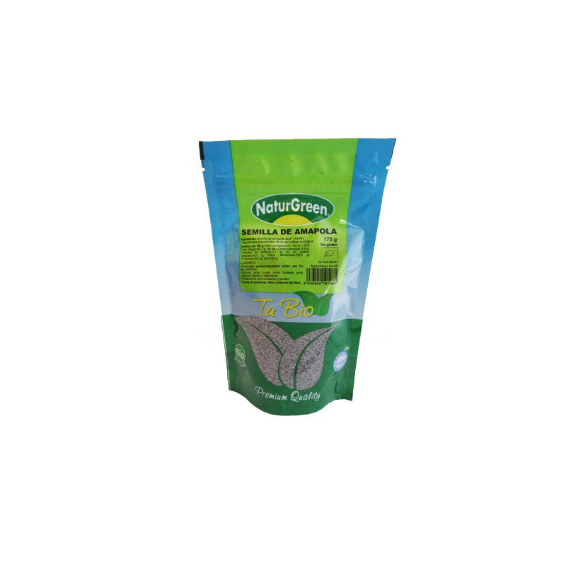 SEMILLA DE AMAPOLA 175Gr. NATURGREEN