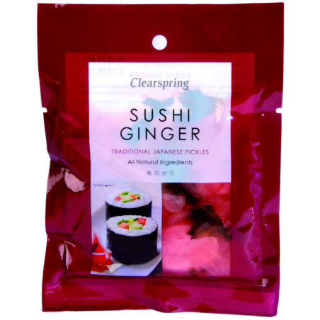 SUSHI GINGER 50Gr. CLEARSPRING