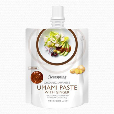 PASTA UMAMI CON JENGIBRE 150Gr. CLEARSPRING