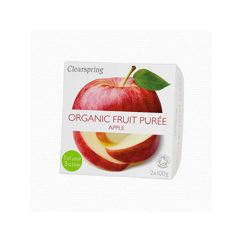 PURE DE MANZANA 2X100Gr. CLEARSPRING