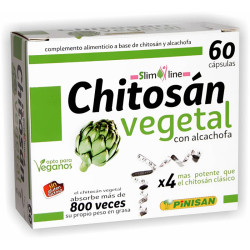 CHITOSAN VEGETAL 60 CAPSULAS PINISAN