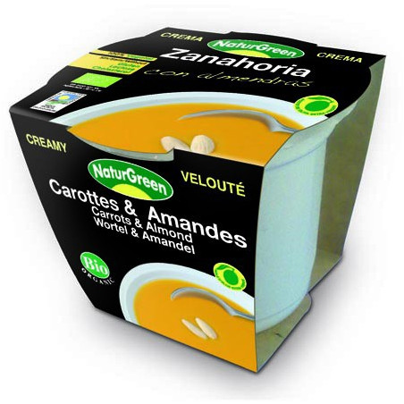 CREMA ZANAHORIA CON ALMENDRAS 310Gr. NATURGREEN