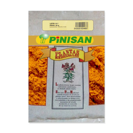 BOLSA CURCUMA RAIZ POLVO 50Gr. PINISAN