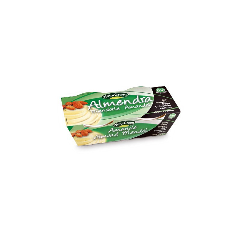 POSTRE DE ALMENDRA 2x125Gr. NATURGREEN