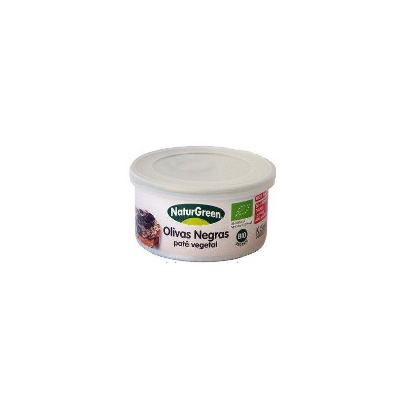 PATE OLIVAS NEGRAS 125Gr. NATURGREEN