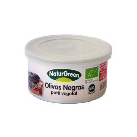 PATE OLIVAS NEGRAS 125Gr. NATURGREEN