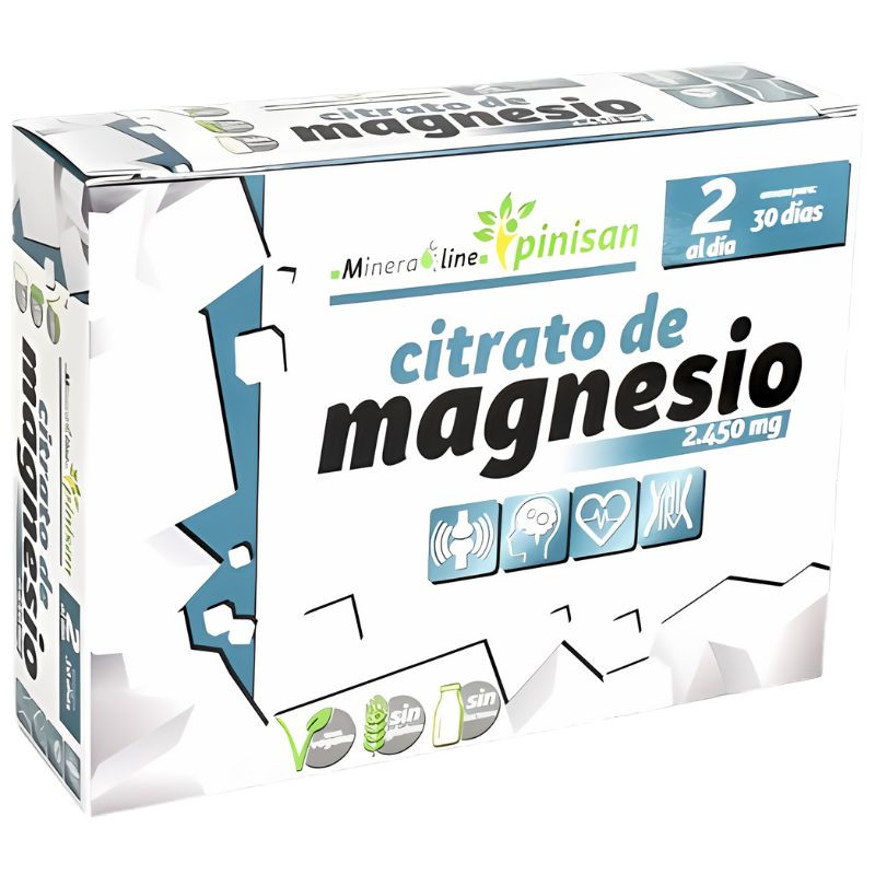 CITRATO DE MAGNESIO 60 CPMPRIMIDOS PINISAN