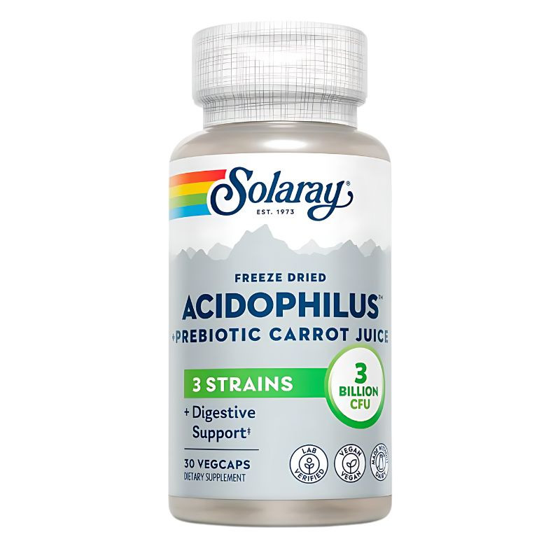 ACIDOPHILUS PLUS 30 CAPSULAS SOLARAY