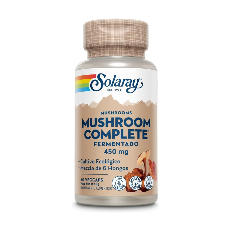 MUSHROOM COMPLETE 60 CAPSULAS SOLARAY