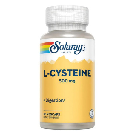 L-CYSTEINE 500Mg. 30 CAPSULAS SOLARAY