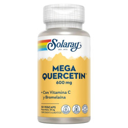 MEGA QUERCETIN 600Mg. 60 CAPSULAS VEGETALES SOLARAY