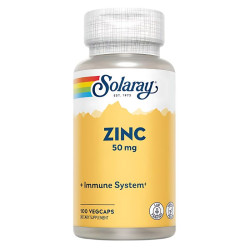 ZINC 50Mg. 60 CAPSULAS VEGETALES SOLARAY