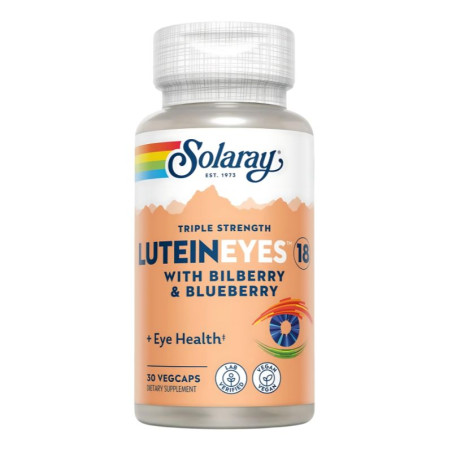 LUTEIN EYES 18Mg. 30 CAPSULAS VEGETALES SOLARAY